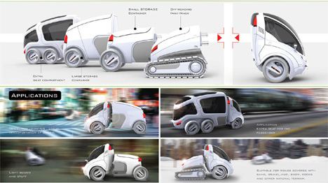 modular city car