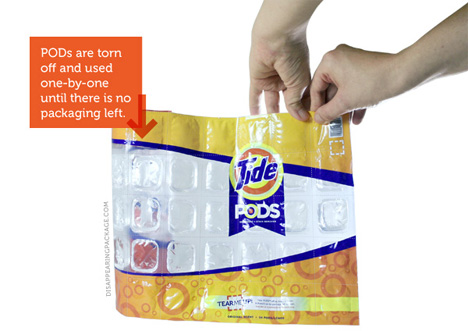 tide pods disappearing package