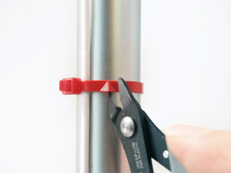 notched zip tie easy to cut