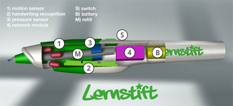 vibrating learning pen