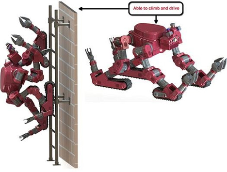 climbing chimp robot