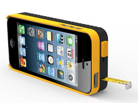 iphone case with measuring tape