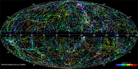 map of the universe small