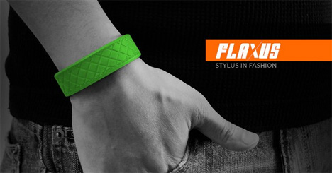 slap bracelet stylus