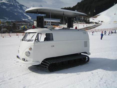 awesome vw rolling dj machine