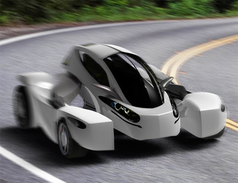 extended mono electric vehicle