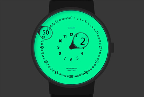 glow in the dark zoomin watch