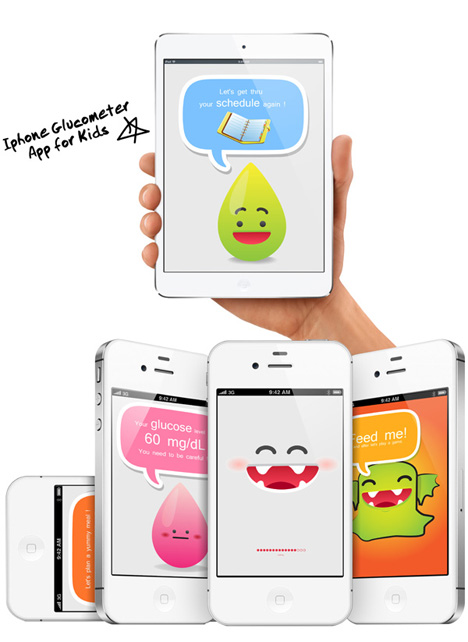 glucometer app for kids