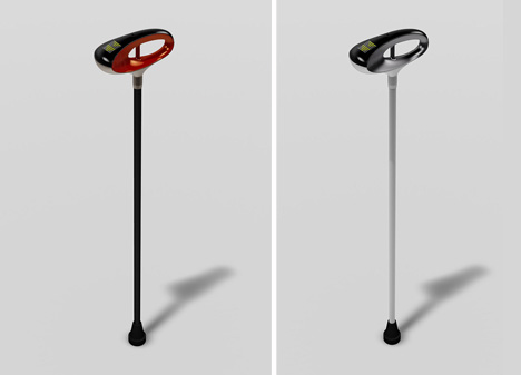 gps walking stick