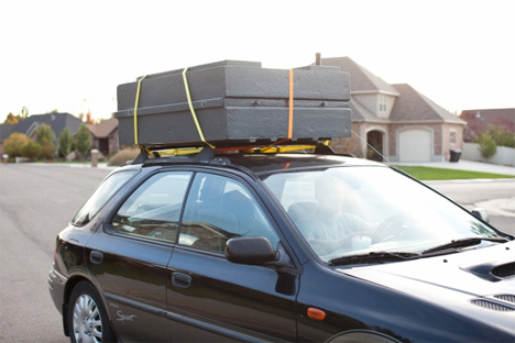 luggage rack transporter