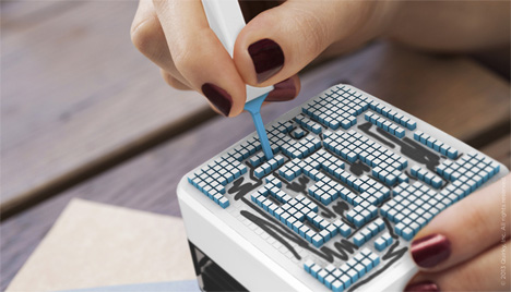 Build Your Own Customized Rubber Stamp, Pixel By Pixel