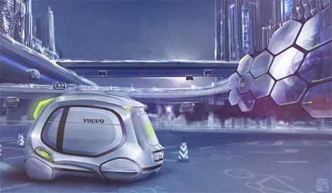 yuhan zhang beehive car concept