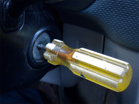 funny car key screwdriver hack