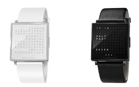 qlocktwo watch