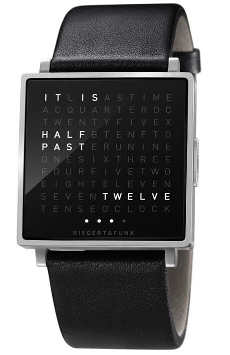 Cursive alphabet W watch