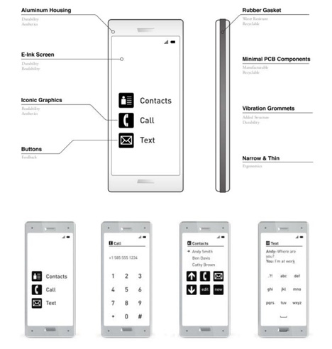 simplified cell phone