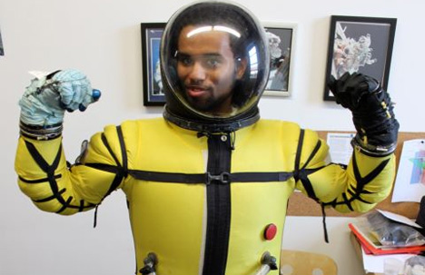 space dive suit