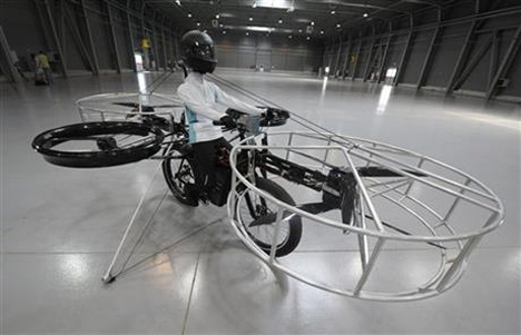 flying bike concept
