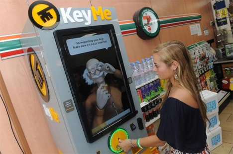 keyme digital key reproduction kiosk