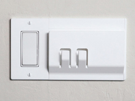 light switch organization center