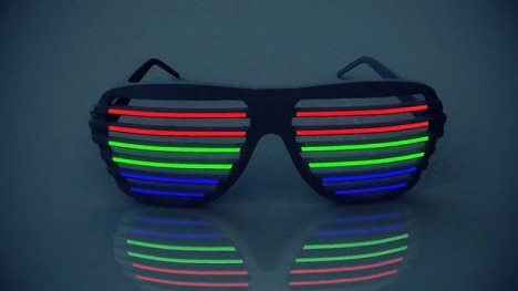 LED-Lit Flashing Shades Will Make You the Life of the Party | Gadgets