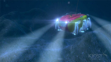 crabster underwater exploration robot