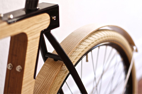 Sculptural Wooden Bike is a Rolling Piece of Structural 