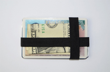 back view of ping wallet