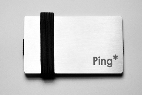 ping bluetooth wallet