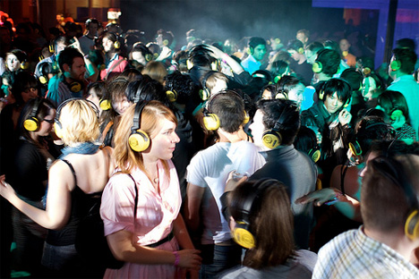 silent disco party