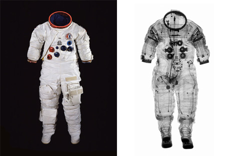 smithsonian exhibit spacesuit x-rays