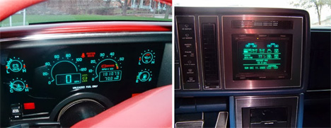 Retro Rider: Crazy Digital Dashboards of Cars From the 80s | Gadgets ...