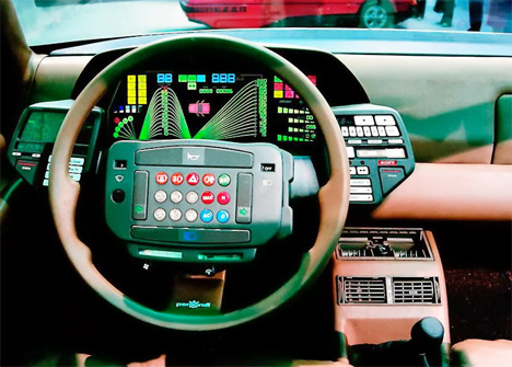 lancia orca 80s dashboard