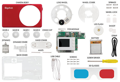 bigshot self-assembled camera