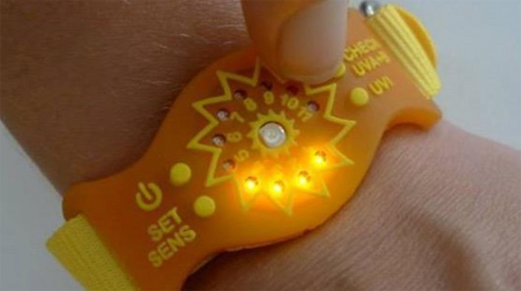sun protection wristband