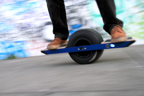 single wheel segway