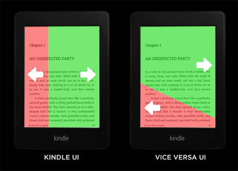 vice versa kindle ui