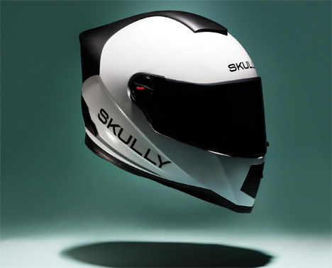augmented reality heads up display motorcycle helmet