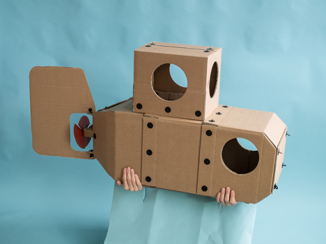 cardboard submarine