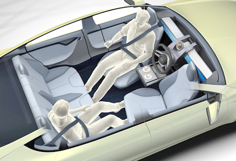 customizable positions driverless car