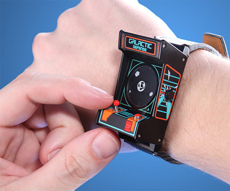 Travel Back in Time With the Classic Arcade Game Watch Gadgets