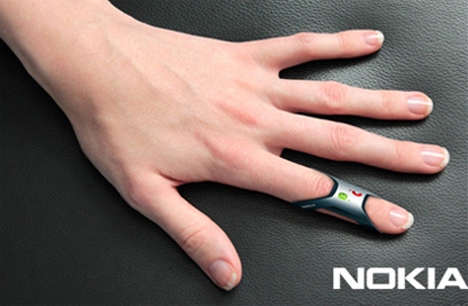 finger ring nokia phone concept