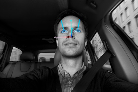 volvo distracted driver sensors