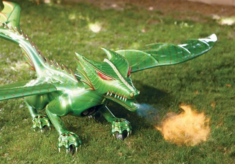 remote control flying dragon