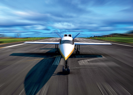 s-512 supersonic windowless jet