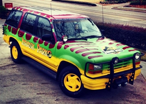 jurassic park car