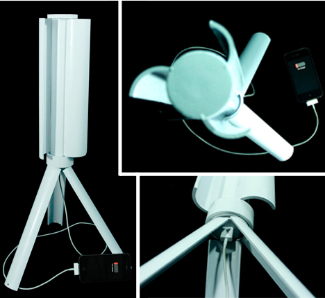 portable turbine wind charger