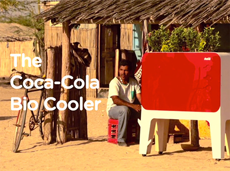 coca-cola bio-cooler