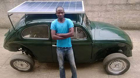 eco-friendly ngerian student solar car