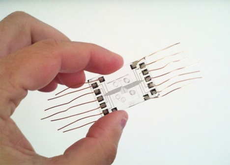 electrochemical desalination chip